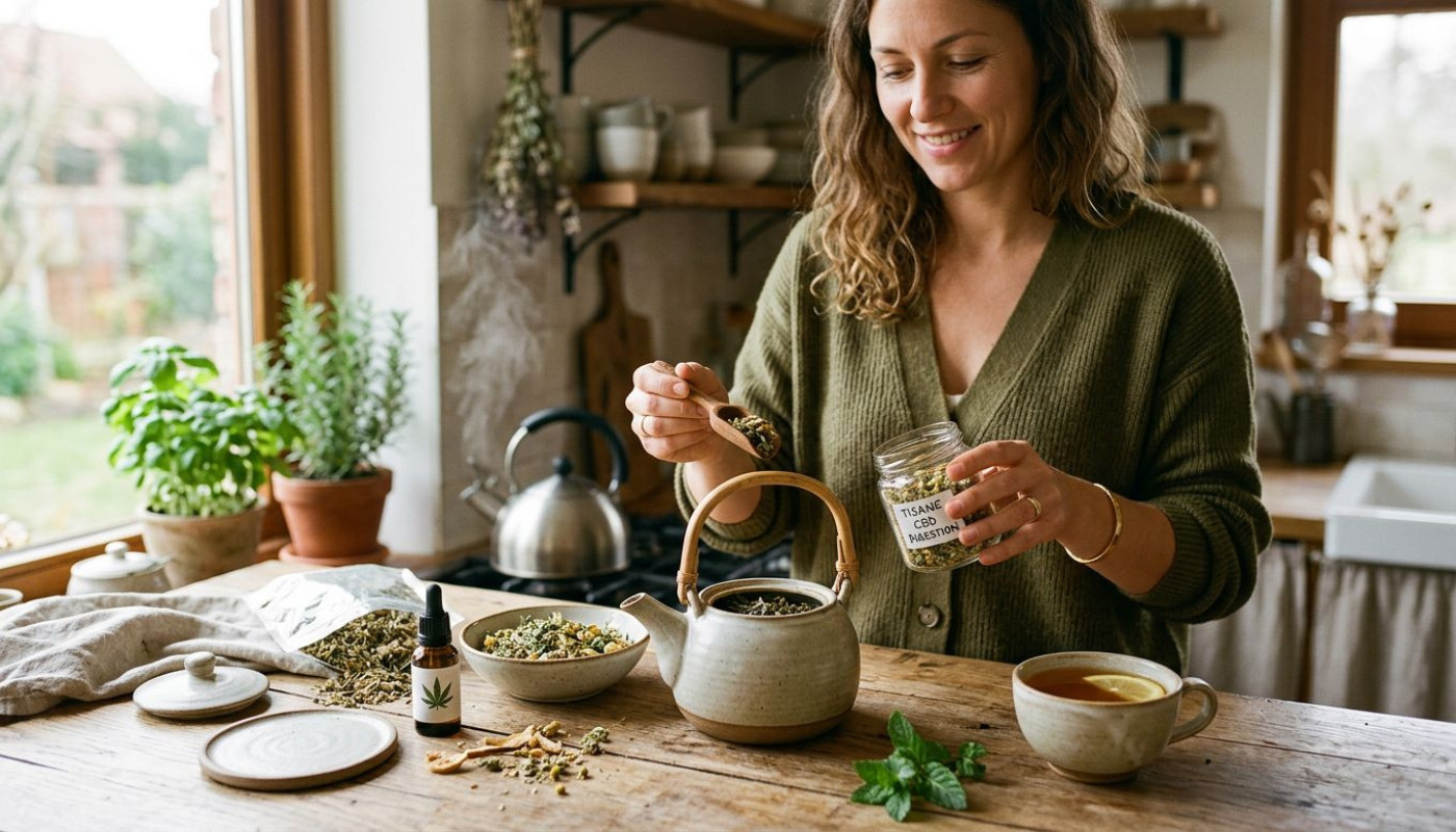Comment préparer une tisane au CBD pour une digestion optimale ?